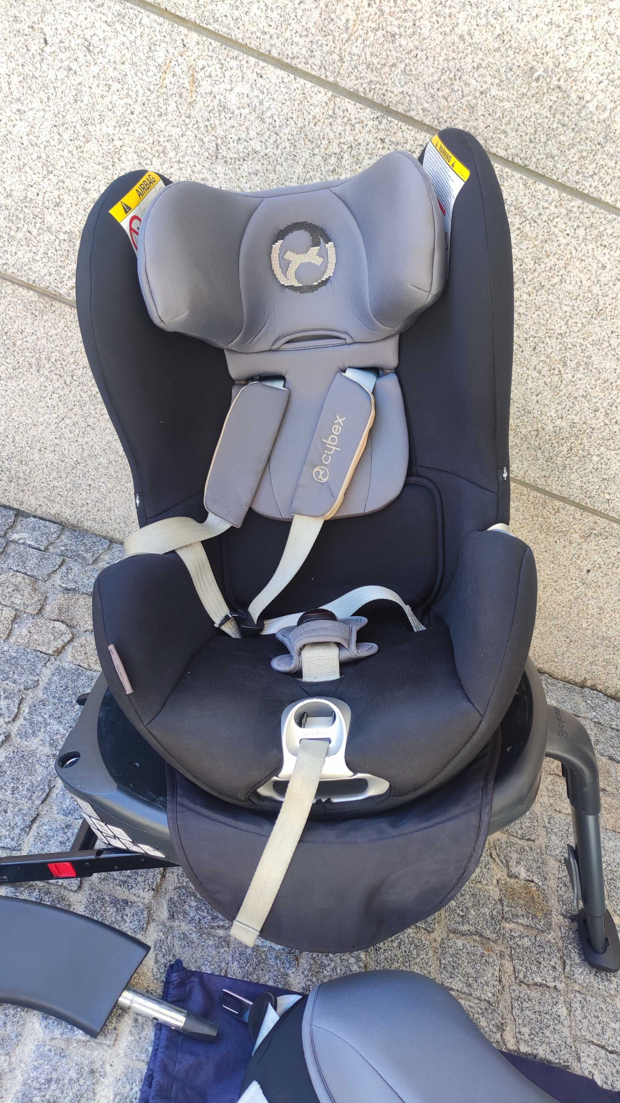 cadeira auto, CYBEX SIRONA, rotativa, como nova