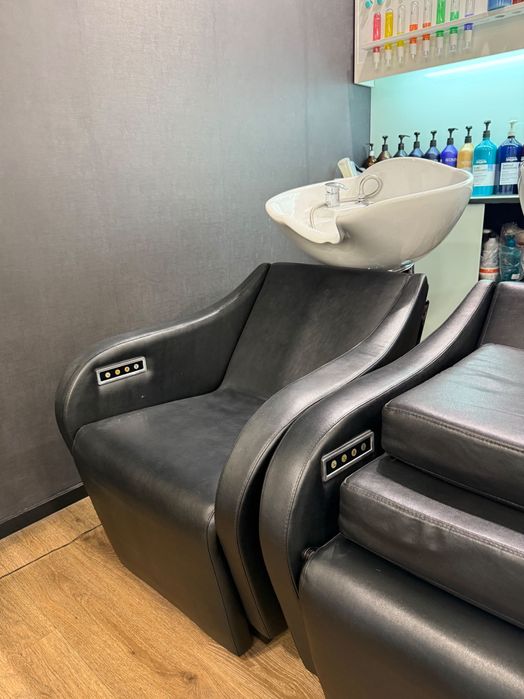 Cadeiras de lavatório com rampa elevatória