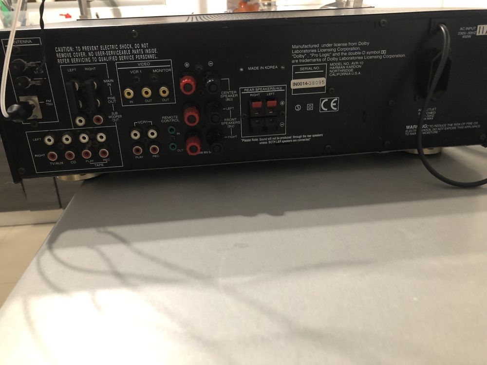 Amplituner Harman kardon AVR 10