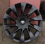 NOWE CZARNE MATOWE alufelgi TESLA 19 5x114,3 et45 9,5J 3 Y 2023. 2024