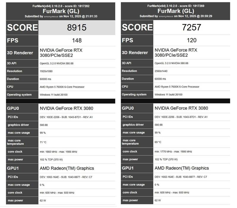 Редкая белая видеокарта Asus ROG Strix RTX 3080 10G