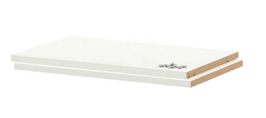 Półki Ikea utrusta do szafki metod wiszącej 60 cm - 2 sztuki