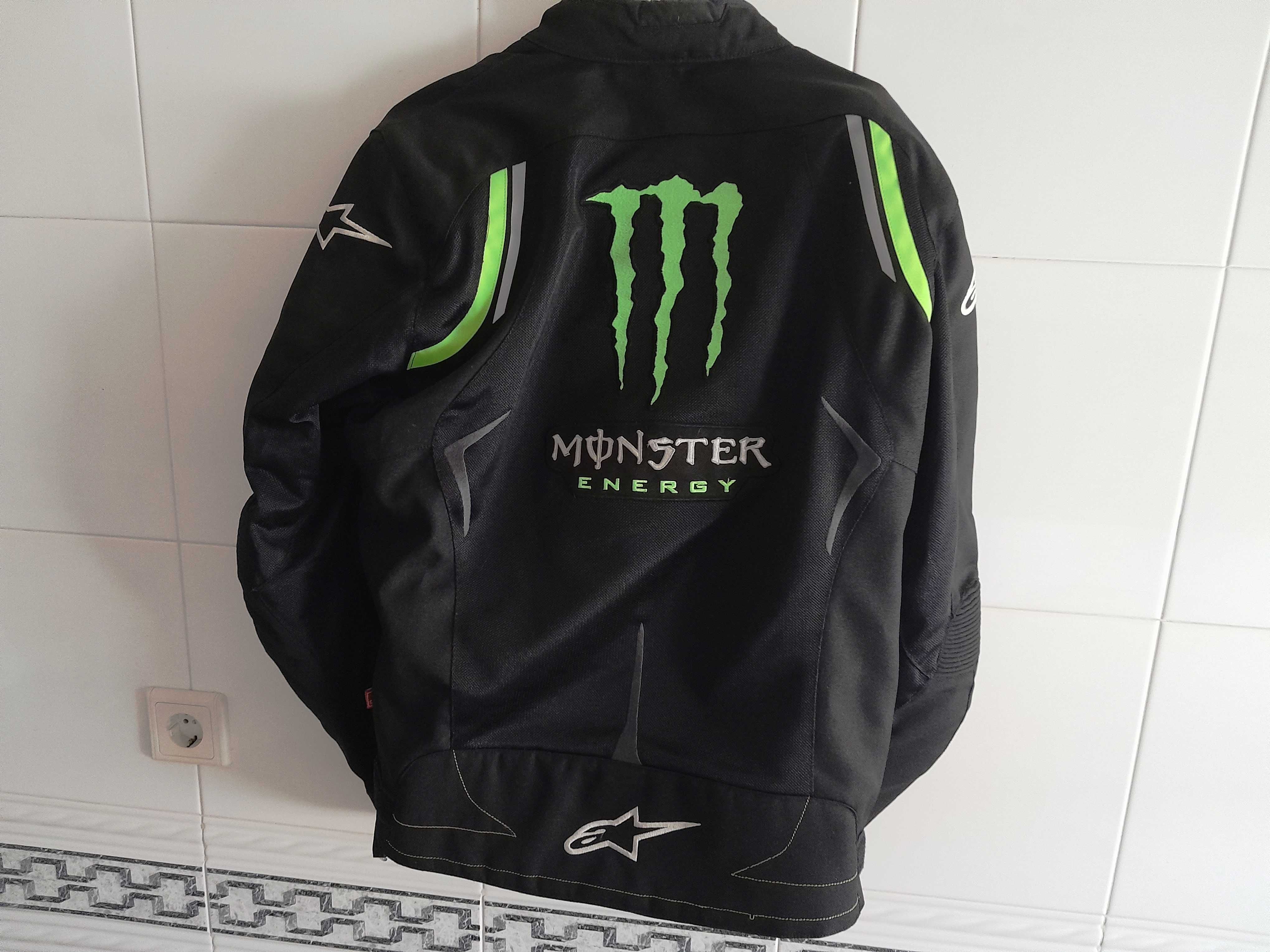 Casaco Moto - Motard Alpinestars Monster Energy Tam. L