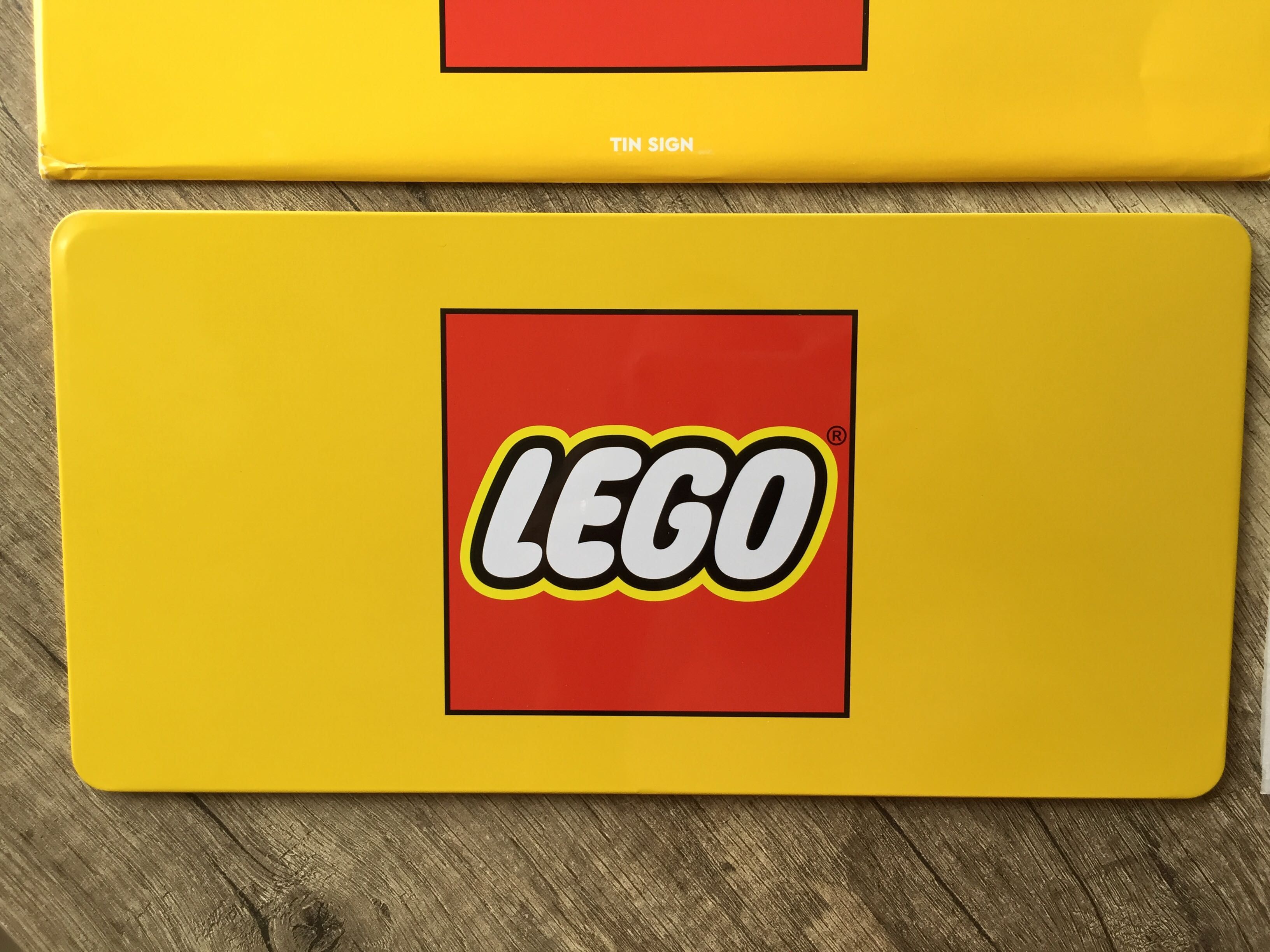 LEGO Tin Sign VIP lata