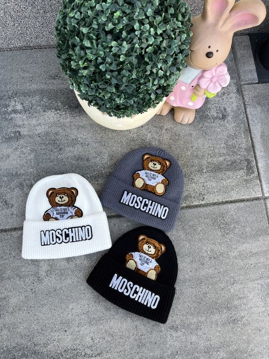 czapka zimowa moschino