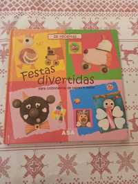 Livro de culinária para festas de crianças