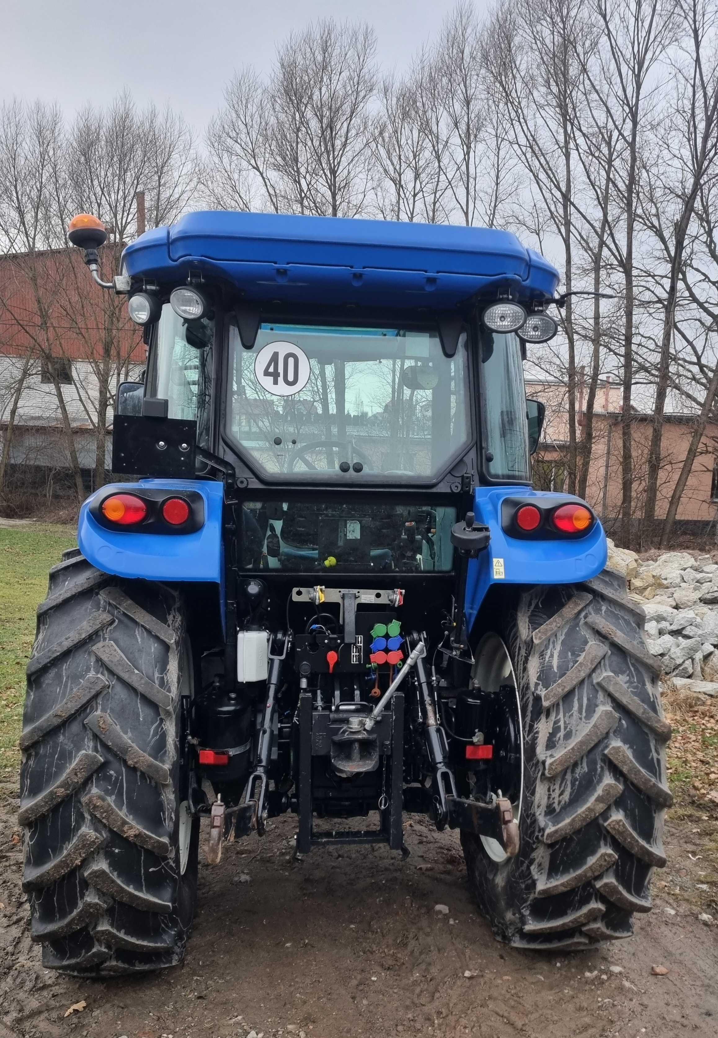 New Holland T 5.85 Ładowacz Quicke sprężarka powietrza Zamiana