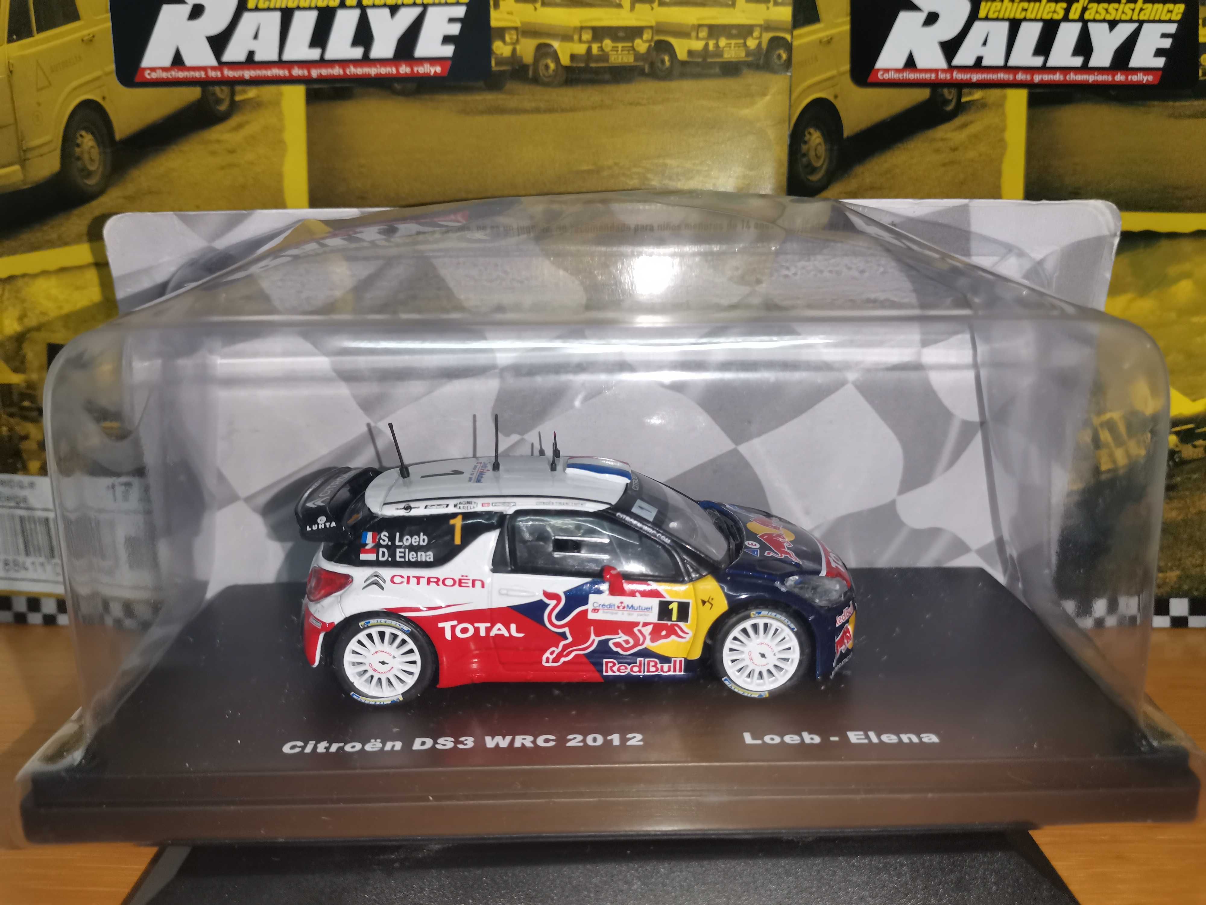 Citroën DS 3 WRC 2012 Loeb 1:43