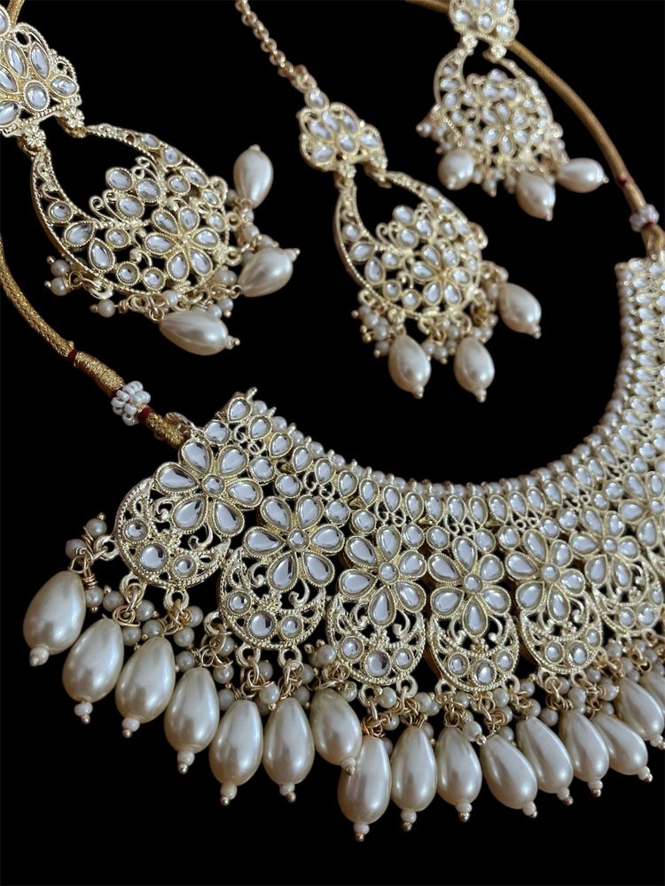 Conjunto magnifico de joias da India