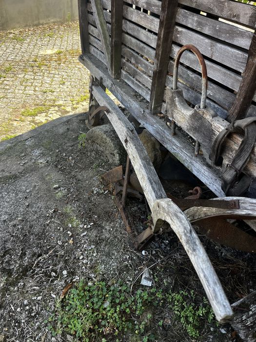 Arado madeira recuperacao