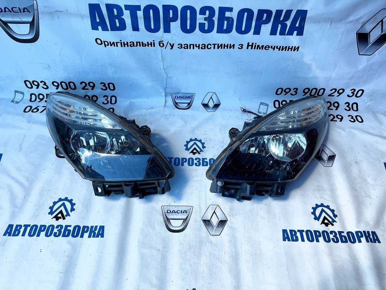Фара Права Ліва RENAULT SCENIC 3 Рено Сцеінк 3 (2009-2011)