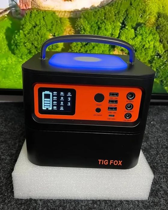 Портативна зарядна станція Tig Fox T500