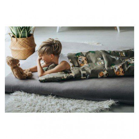 Śpiwór ocieplany do spania dla dzieci - safari