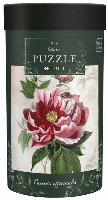 Puzzle 1000 elementów. Botanic Peony. Interdruk Puzzle