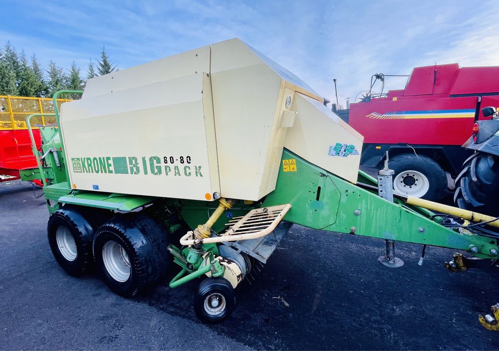 enfardadeira gigante krone