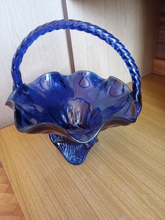 Szklana patera /koszyk