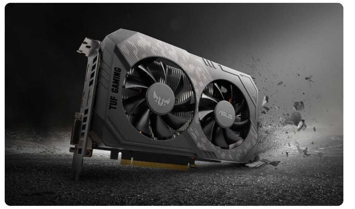 Karta graficzna ASUS TUF Gaming Geforce GTX1660TI NOWA