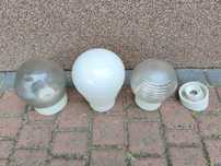 Lampa garażowa do piwnicy PRL gospodarcza