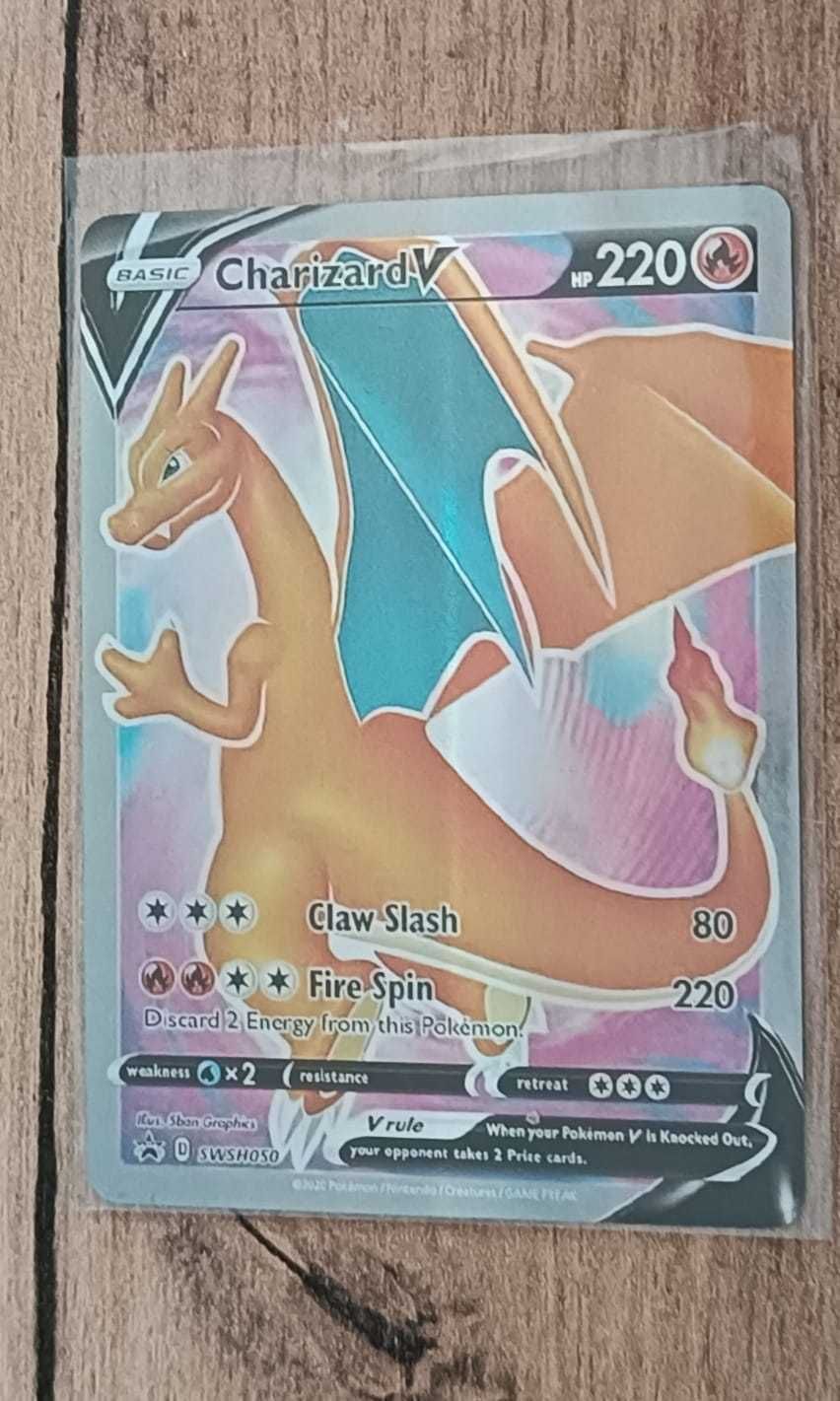 Charizard V (SWSH 050) oryginalna TCG