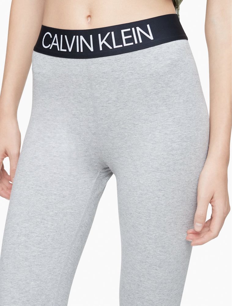 Леггинсы с высокой посадкой Calvin Klein Logo Banded High Rise Legging