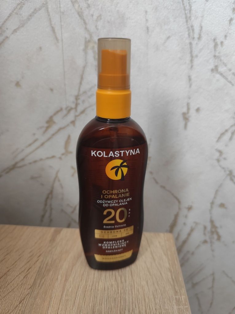 Nowy odżywczy olejek do opalania Kolastyna 150ml
