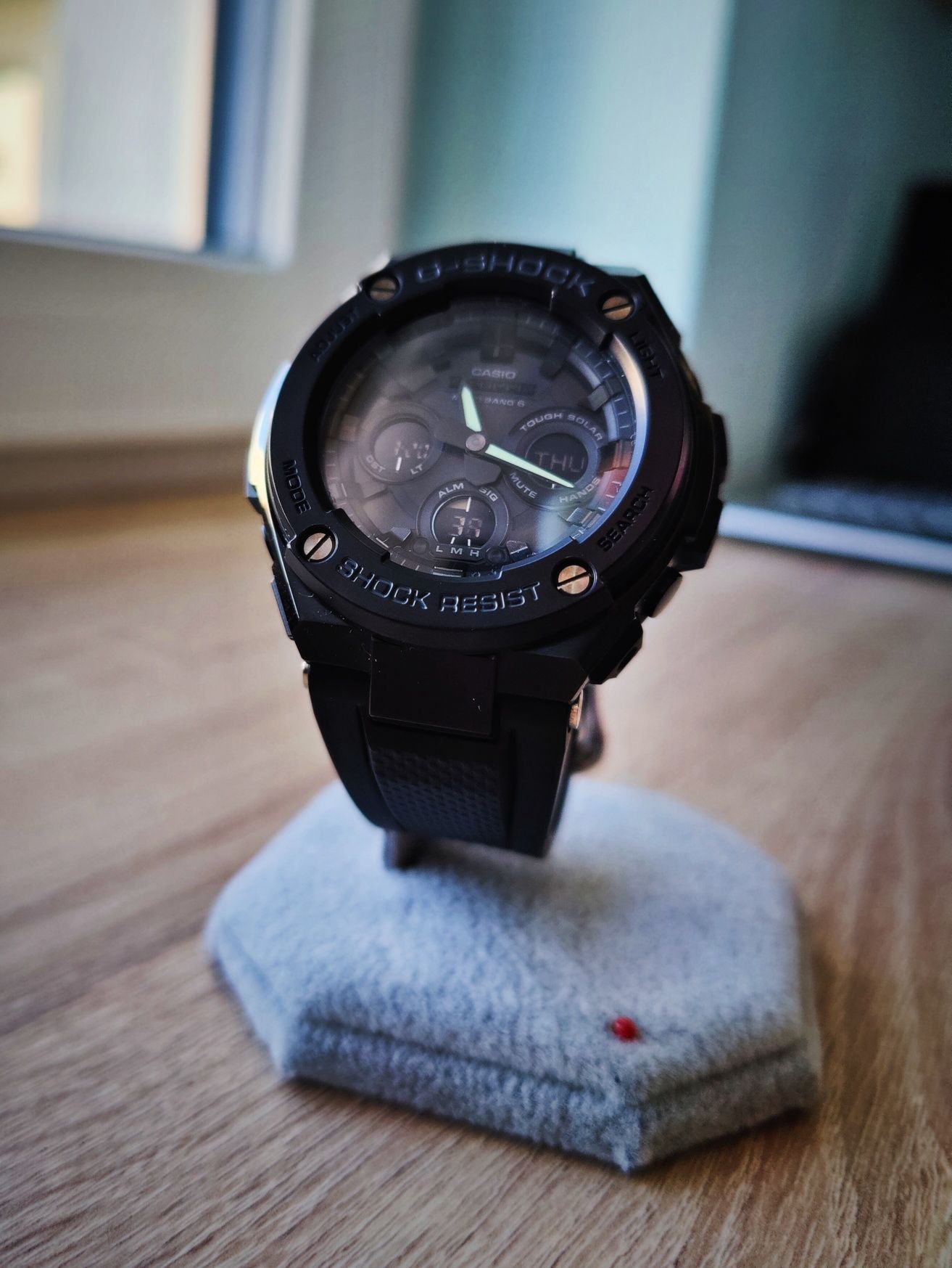 Casio G-Shock GST-W300G-1a1 Multiband Solar komplet w idealnym stanie