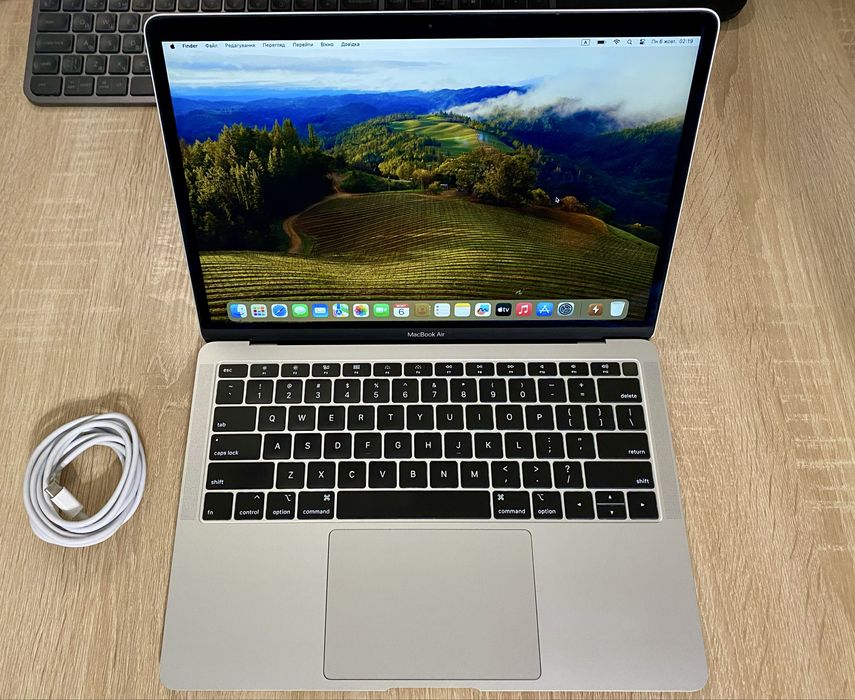 MacBook Air 13 2018 2019 Silver, 16GB Ram, 256 SSD, i5, A1932, АКБ 94%