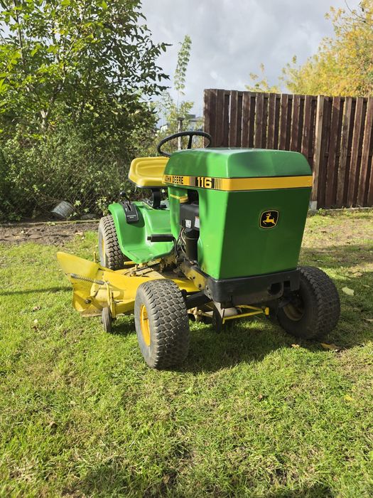Sprzedam traktorek kosiarke john deere 116