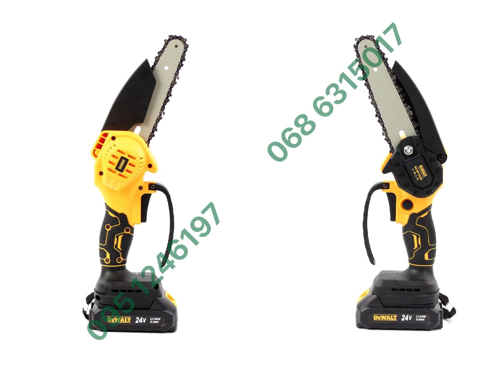 Набор аккумуляторный 2в1 DeWalt Пила DCM150N Секатор DCMPP540P1 24V5Ah
