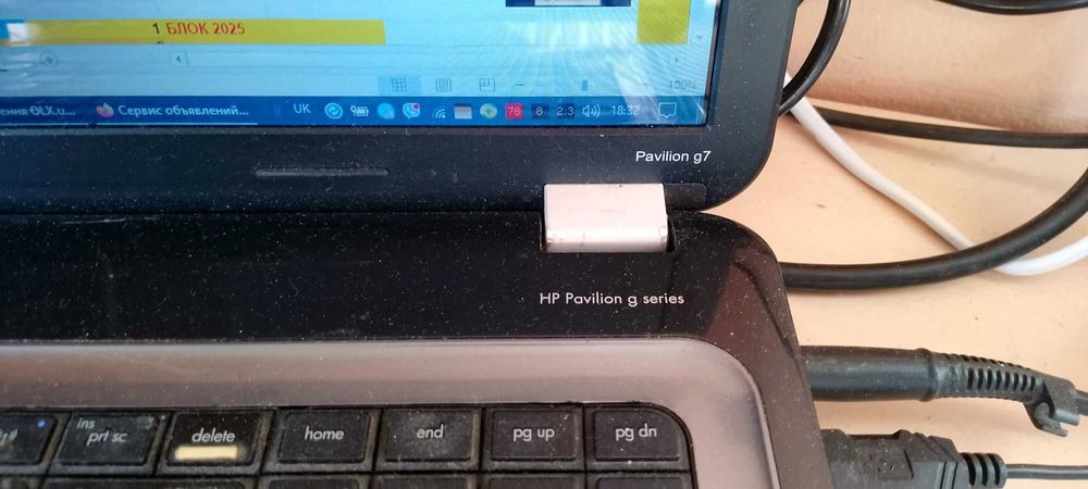 Клавиатура ноутбука Hewlett Packard HP Pavilion g7
