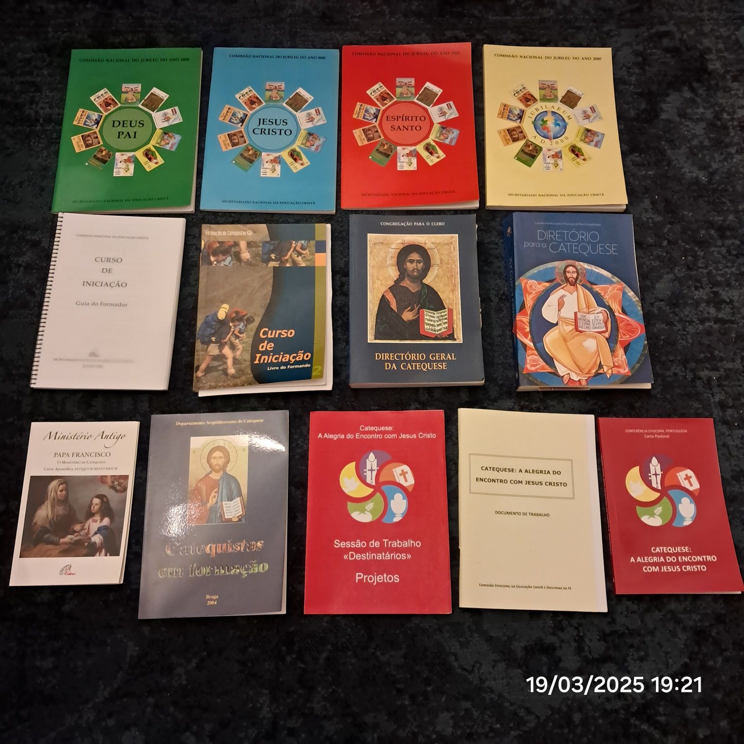 Livros vários - catequese, biblia, jovens e oração desde 1 euro