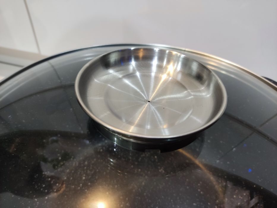 Zilner 28cm 6,8l Garnek pokrywka indukcja gaz ceramika płyta