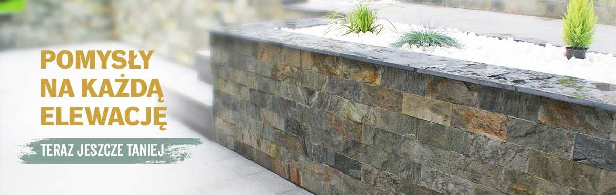 Panel ścienny Marmur Stackstone Stormy Grey 10x36x0,8-1,3 cm