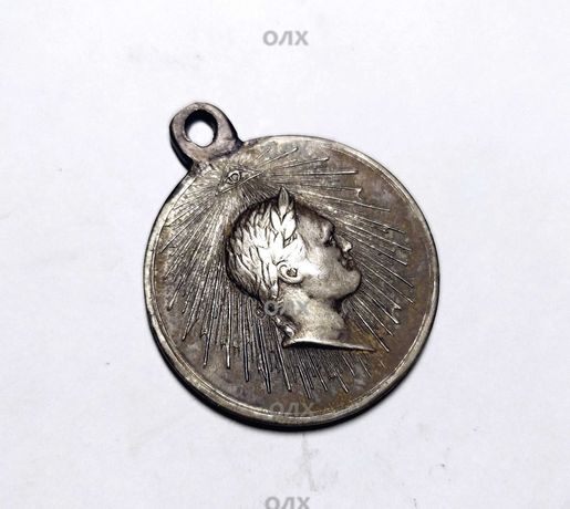 Значок, медаль, серебро. 1814 год