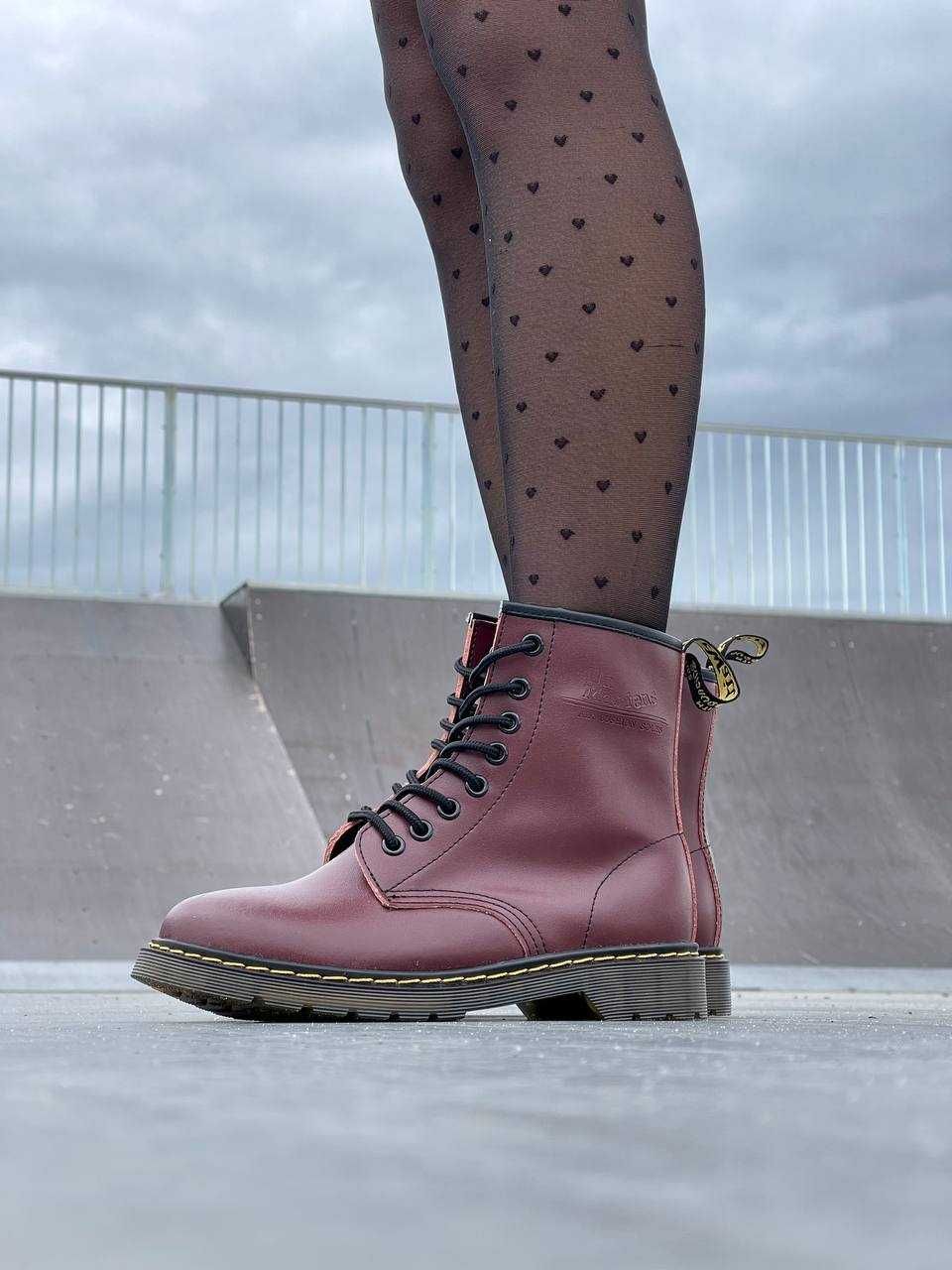 АКЦІЯ! Жіночі черевики Dr.Martens 1460 Cherry (36,37 р.)