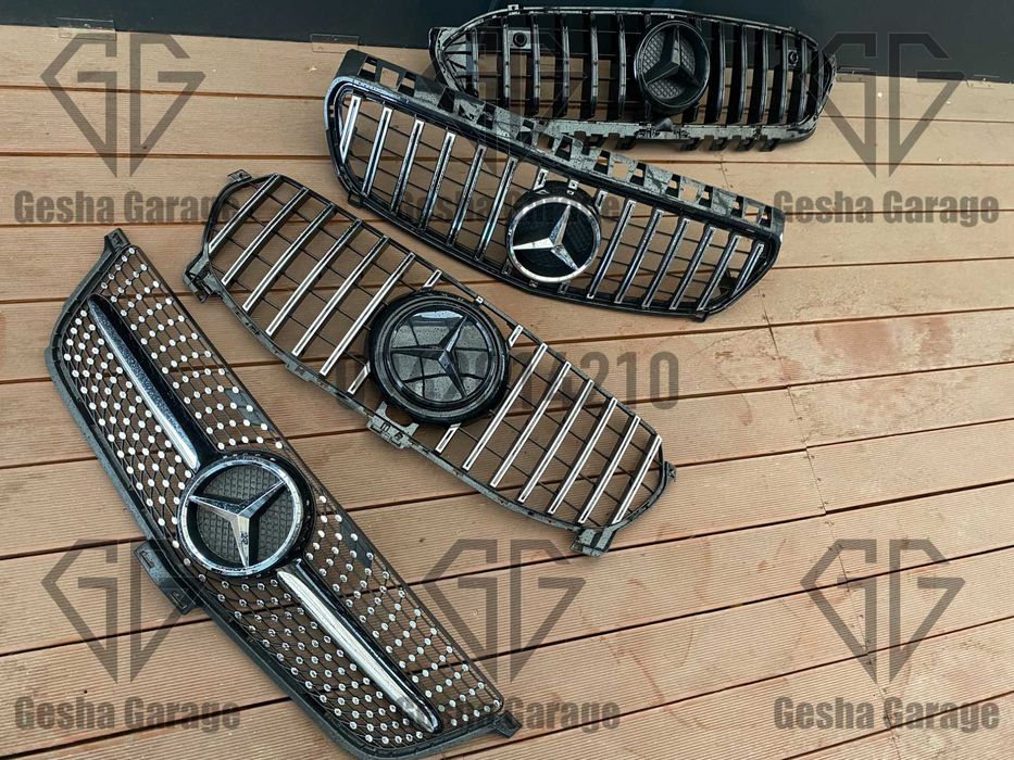 Нові решітки решітка радіатора мерседес w204w205c207wx156w166w906w907