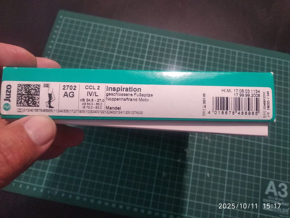 Meias de compressão JUZO