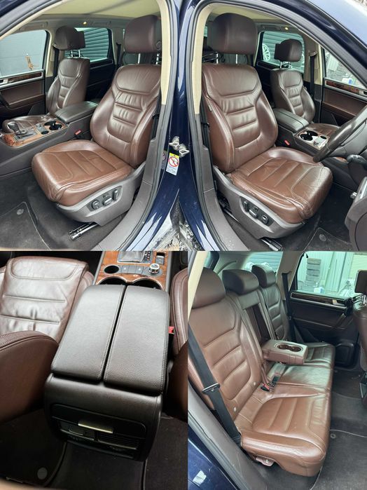 Комплект сидінь сідушки сидіння шкіра Touareg NF тоурег 7p 2010-2018