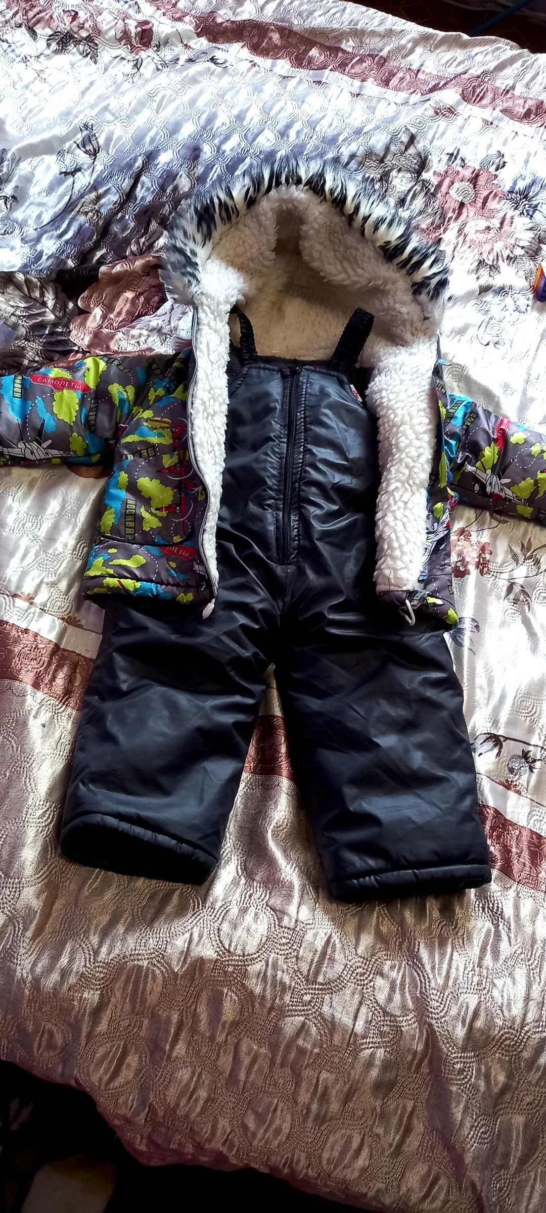 Одяг для хлопчика зимовий,зріст 74