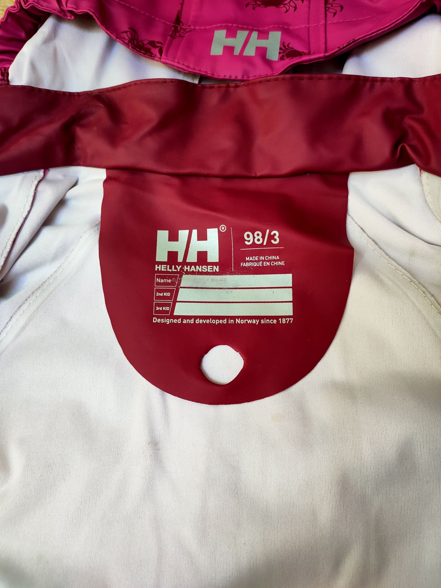 Kurtka przeciwdeszczowa 98 Helly Hansen