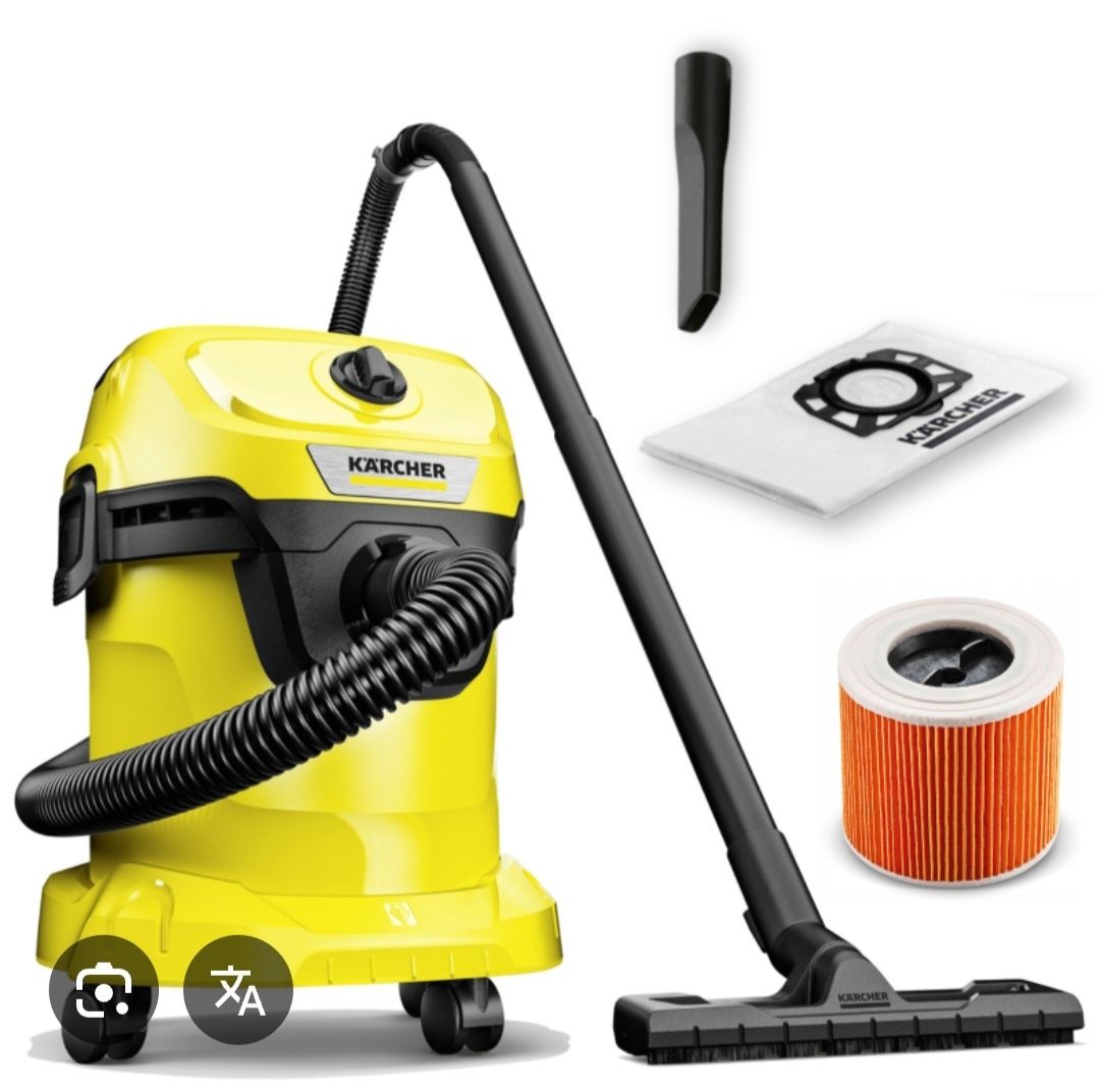 Odkurzacz Karcher WD 3 na sucho i mokro