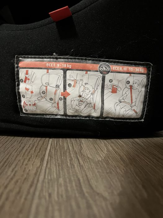 Дитяче автокрісло Кіндеркрафт Kinderkraft 9-36 міс