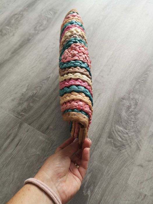 Mala de verga, colorida, com alça, "Blanco"