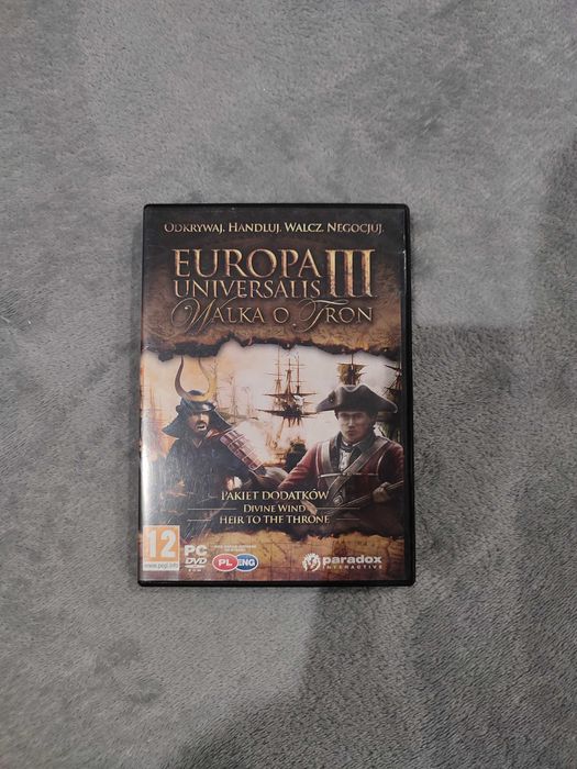 Gra Europa Universalis III Walka o Tron PC komputerowa pc pudełkowa PL