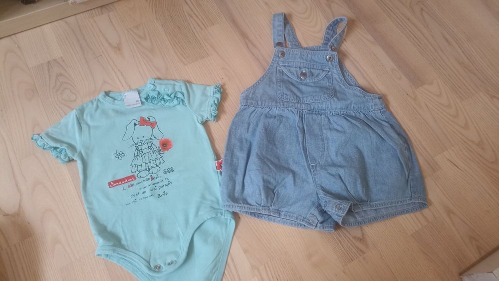 Ubrania na lato rozmiar 80