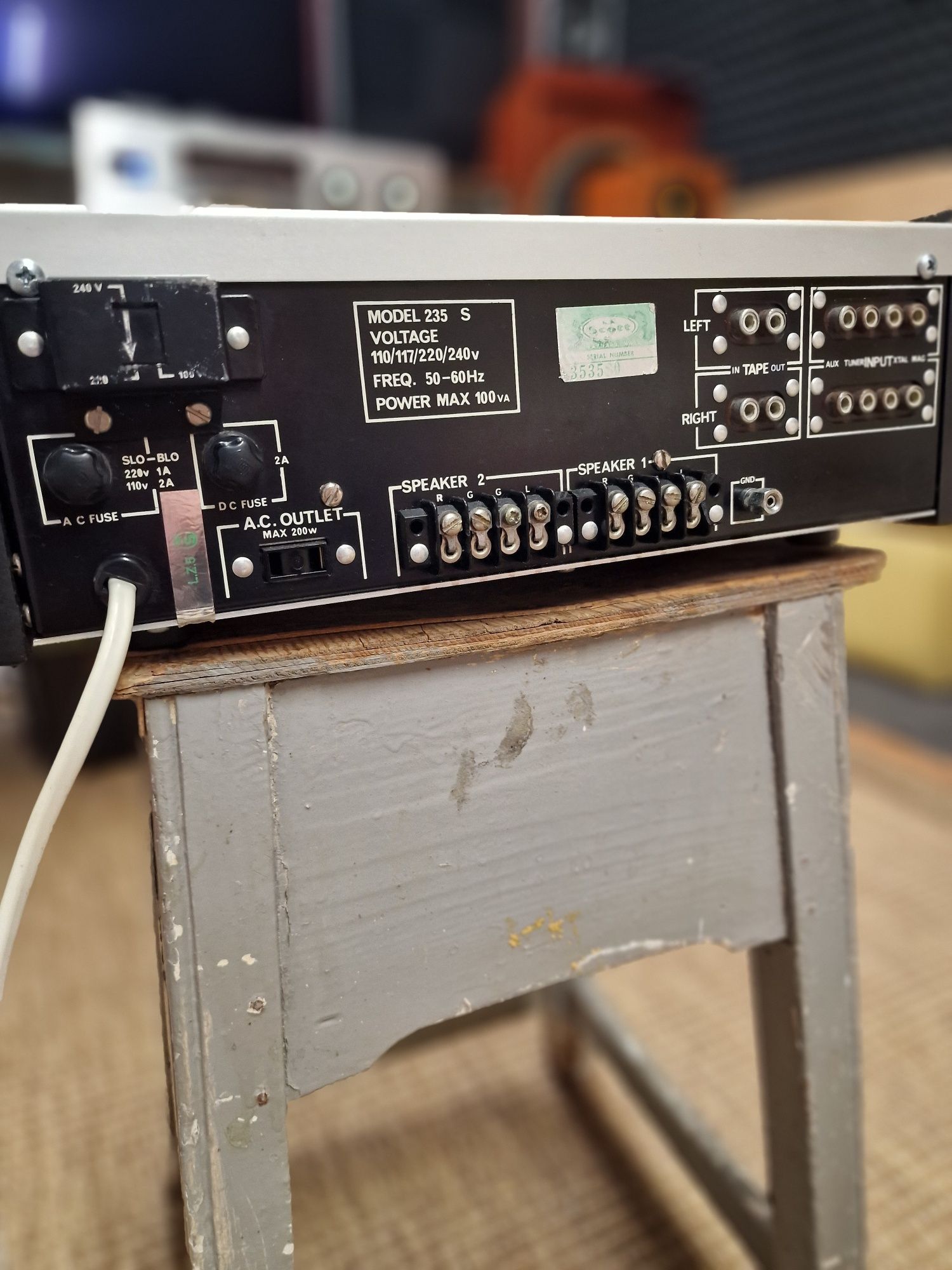 Amplificador SCOTT 235S