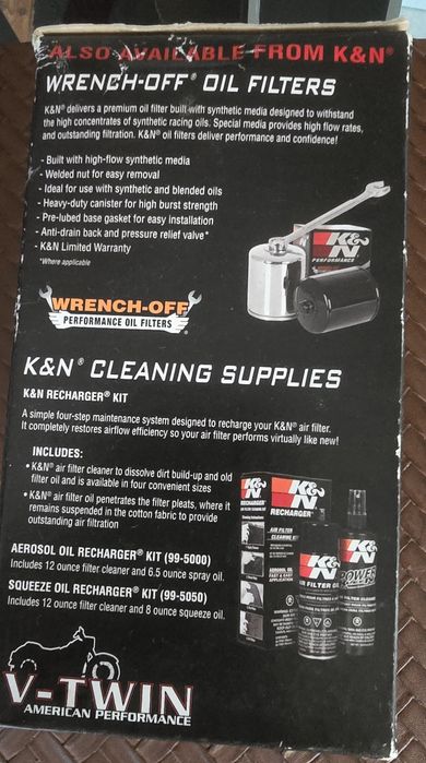 Filtro Ar KN novo - Harley Davidson