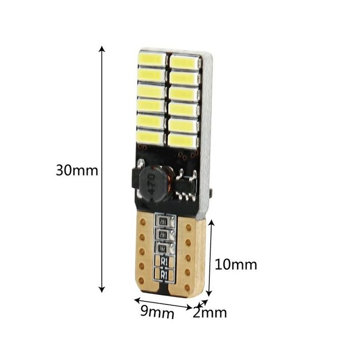 Надежные w5w T10 LED Canbus авто лампа светодиодная