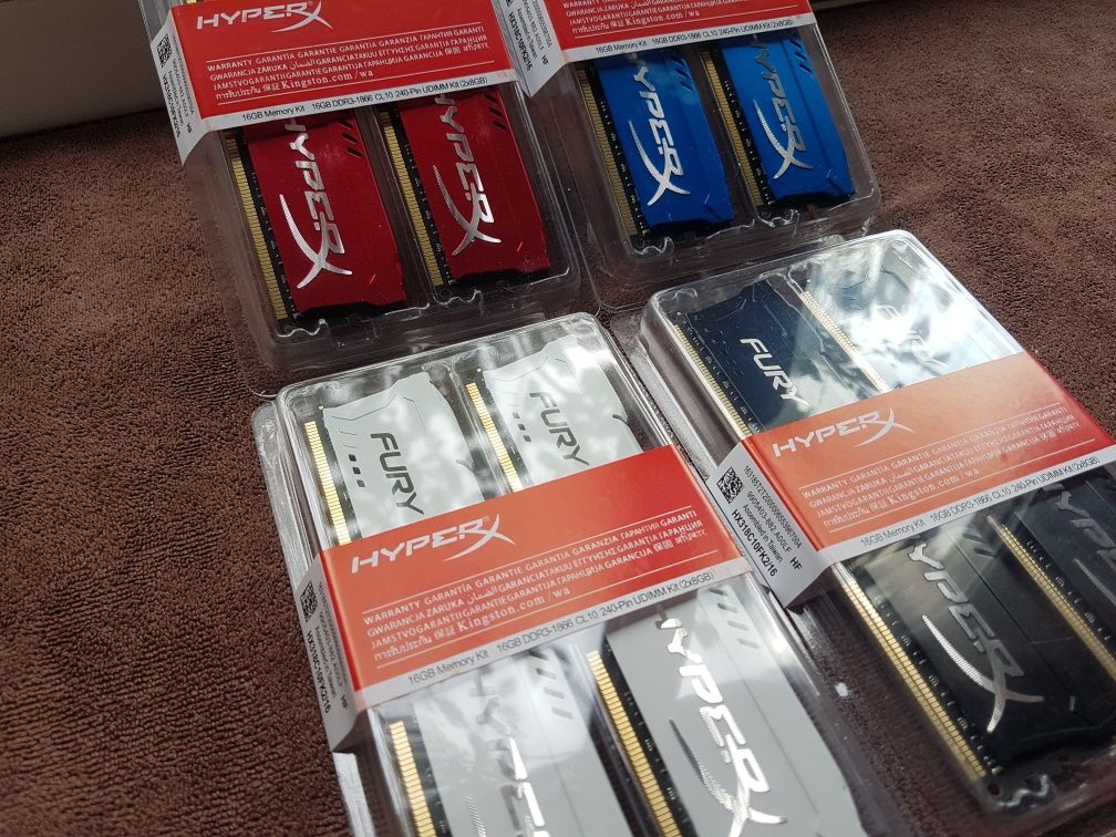 DDR3 8gb 16gb 1866MHz/ДДР3 ОЗУ оперативная память HyperX Fury Kingston