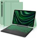 IVEOPPE Klawiatura Samsung Galaxy Tab S7 Fe, etui na tablet Samsung